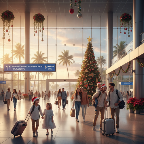 Petualangan Nataru di Bandara I Gusti Ngurah Rai: Merajut Kenangan Indah di Puncak Liburan